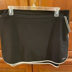 Slazenger Black Golf Skirt